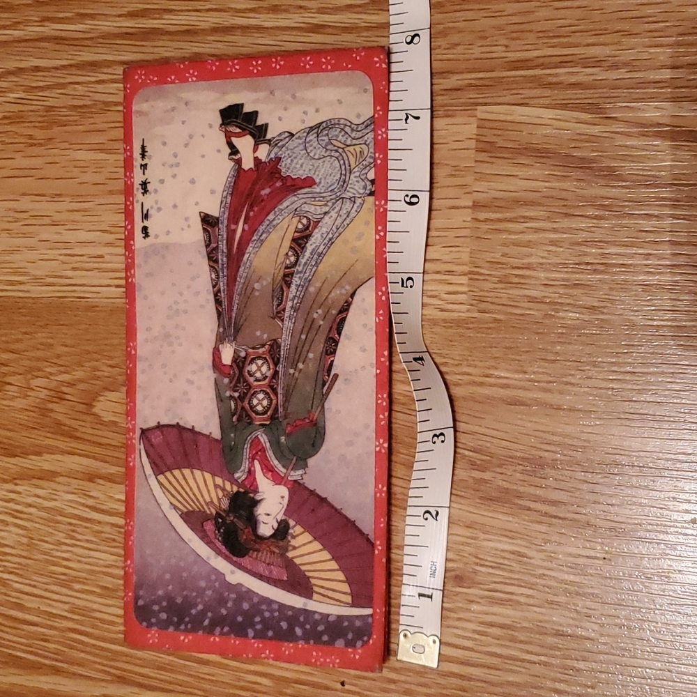 Vintage recycling long wallet